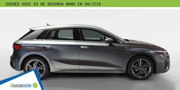 Coches Audi A3 de segunda mano en Galicia