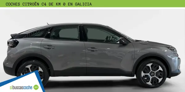 Coches Citroën C4 de km 0 en Galicia