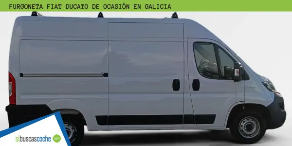 Furgoneta Fiat Ducato de ocasión en Galicia