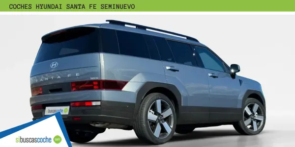 Coches Hyundai Santa Fe seminuevo en Galicia