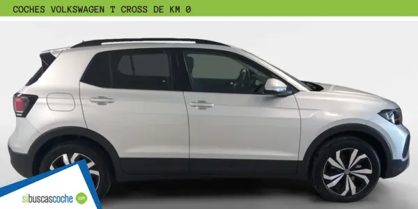 Coches Volkswagen T-Cross de km 0 en Galicia