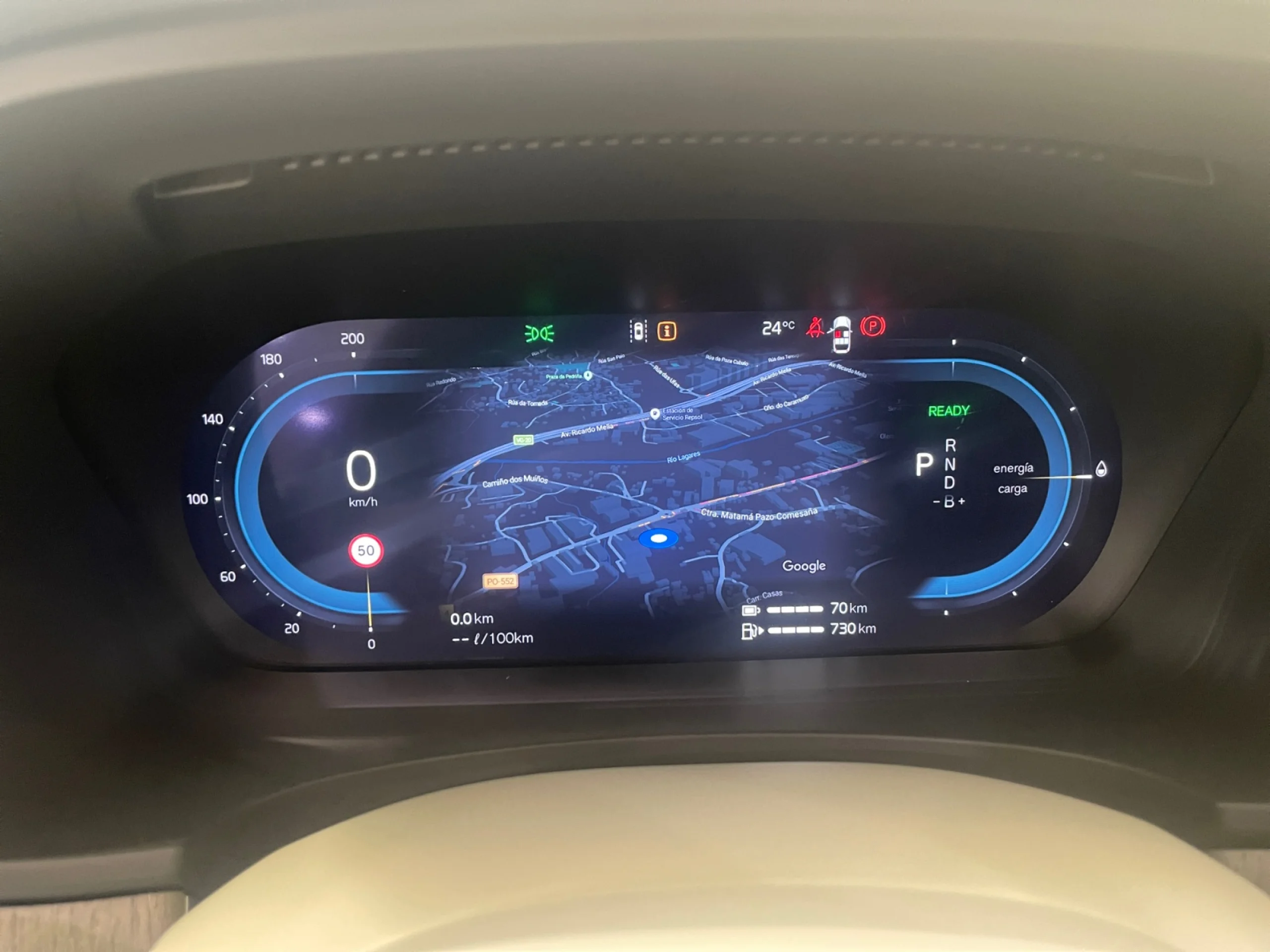 VOLVO V90 2.0 T6 PHEV RECHARGE ULTRA DARK AT EAWD - Foto 15