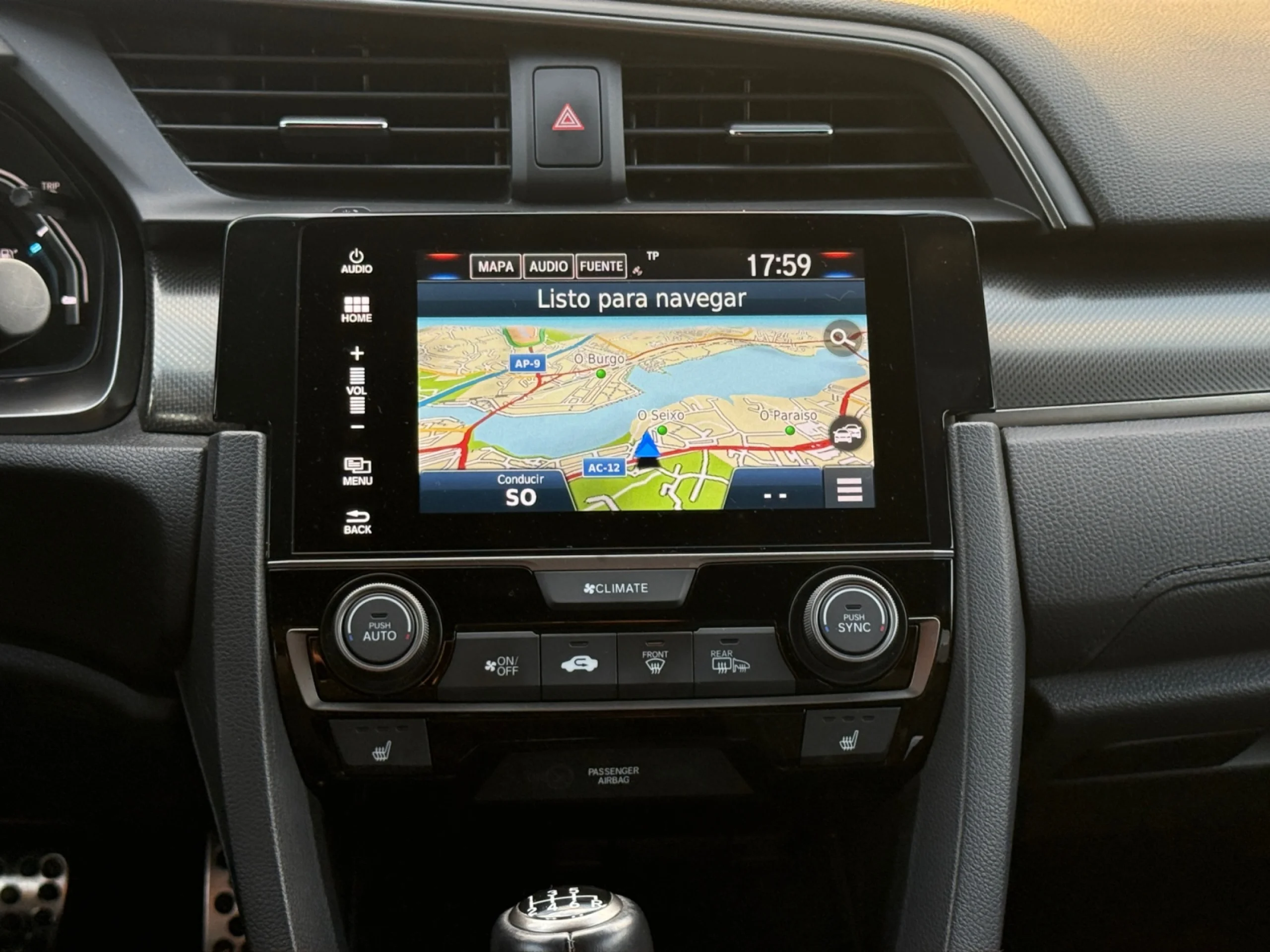 HONDA CIVIC 1.0 I VTEC TURBO CVT COMFORT NAV - Foto 9