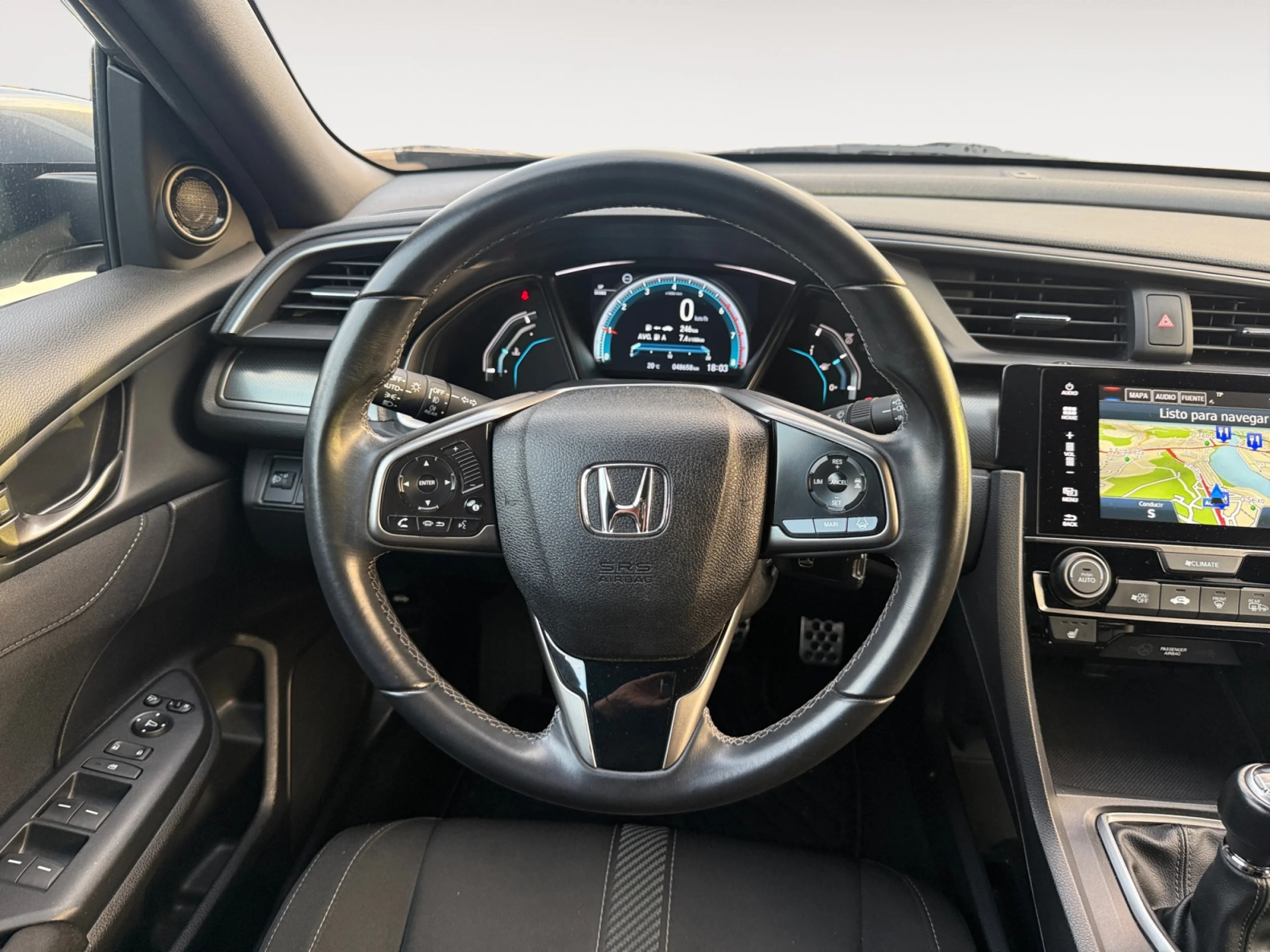 HONDA CIVIC 1.0 I VTEC TURBO CVT COMFORT NAV - Foto 11