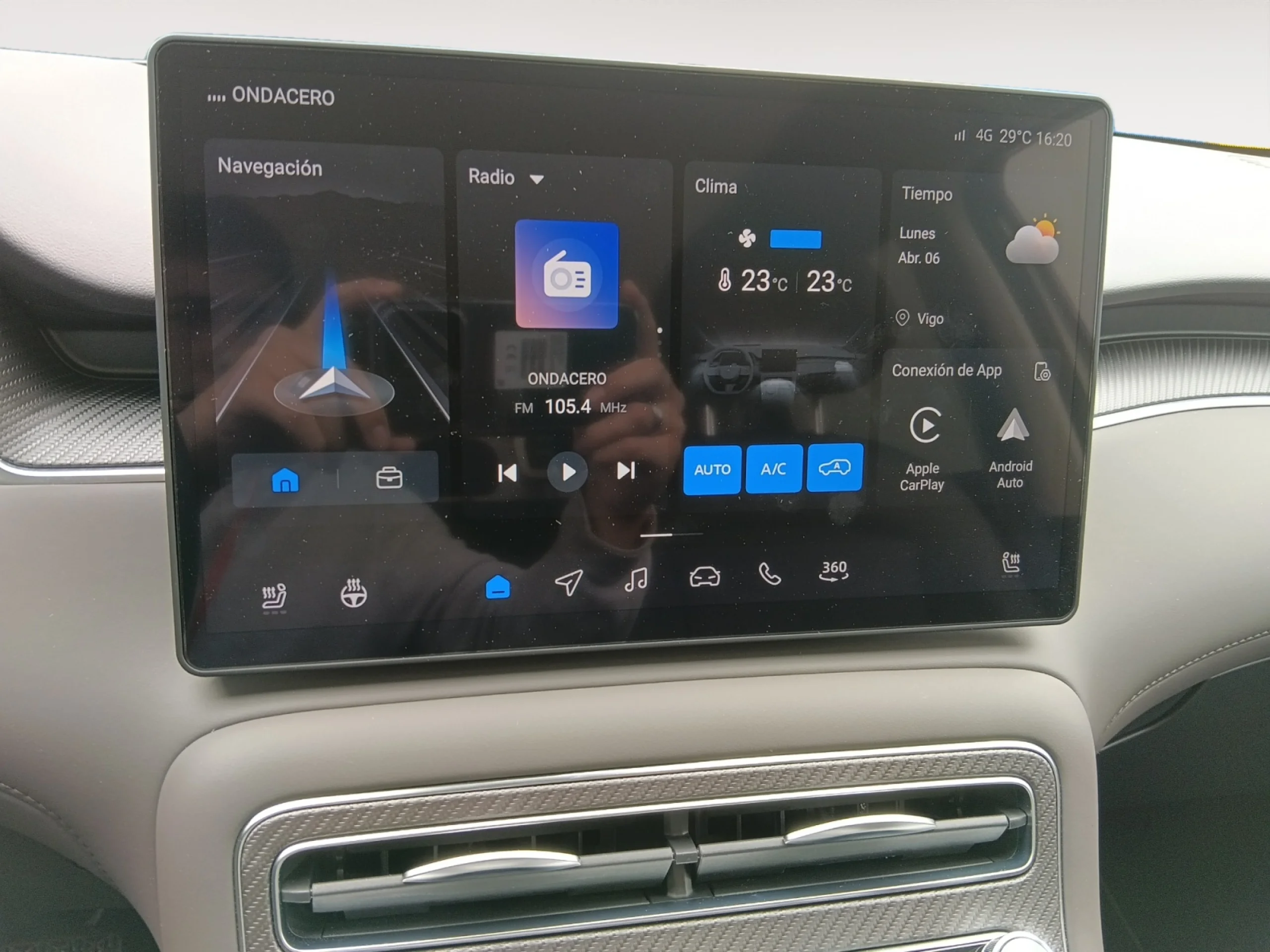 MG MGS6 MG S6 EDU 77KWH EDU 2WD LUX LHD O3 SUNROOF DARK GOLDEN - Foto 10