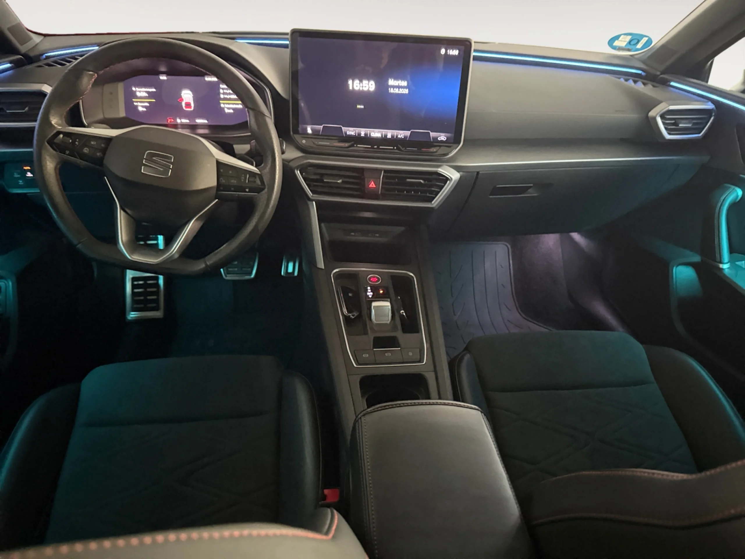 SEAT LEON 1.5 TSI E HYBRID 150KW DSG 6 FR XL - Foto 4