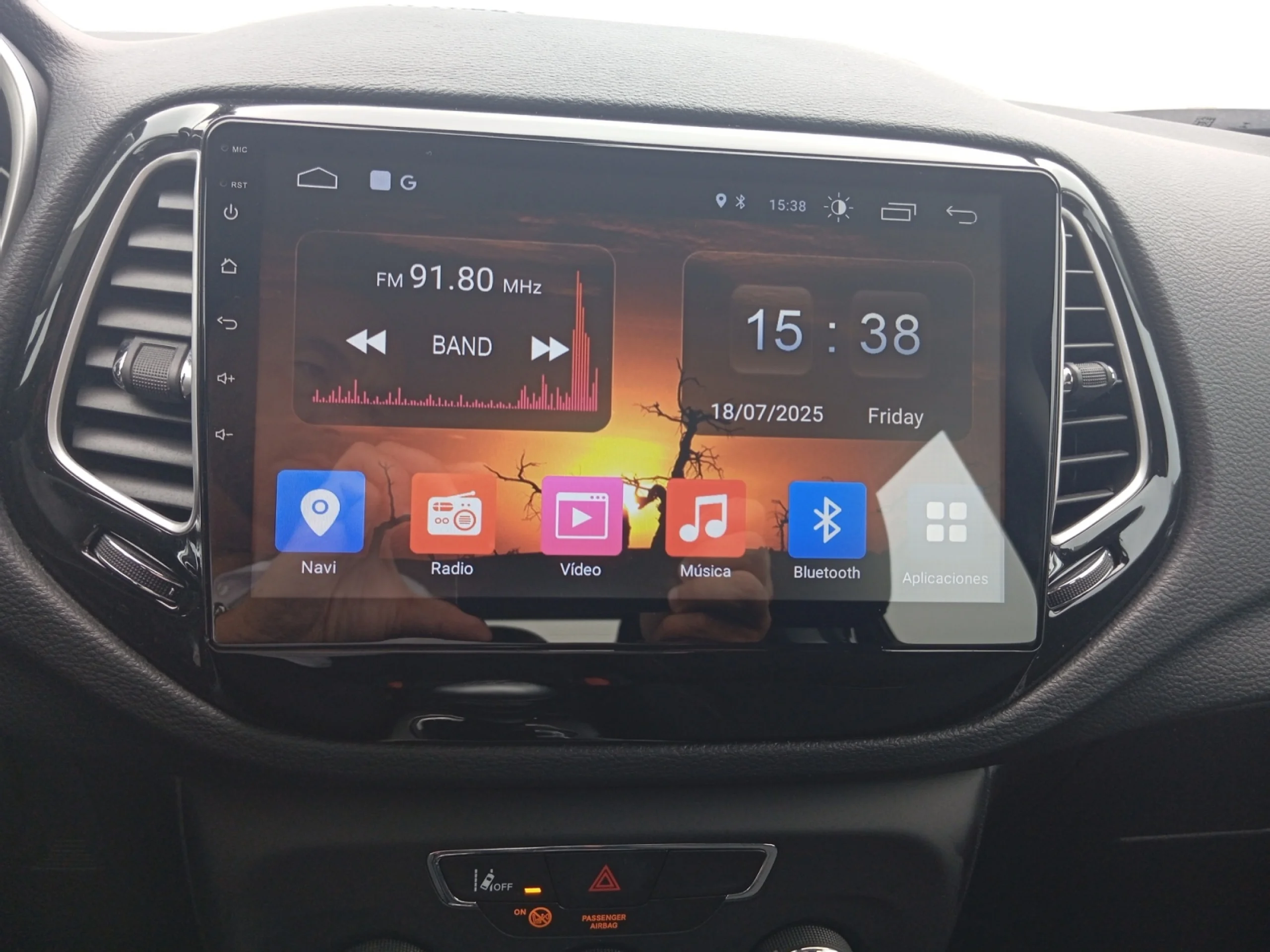 JEEP COMPASS 1.4 MAIR 103KW BUSINESS 4X2 - Foto 9