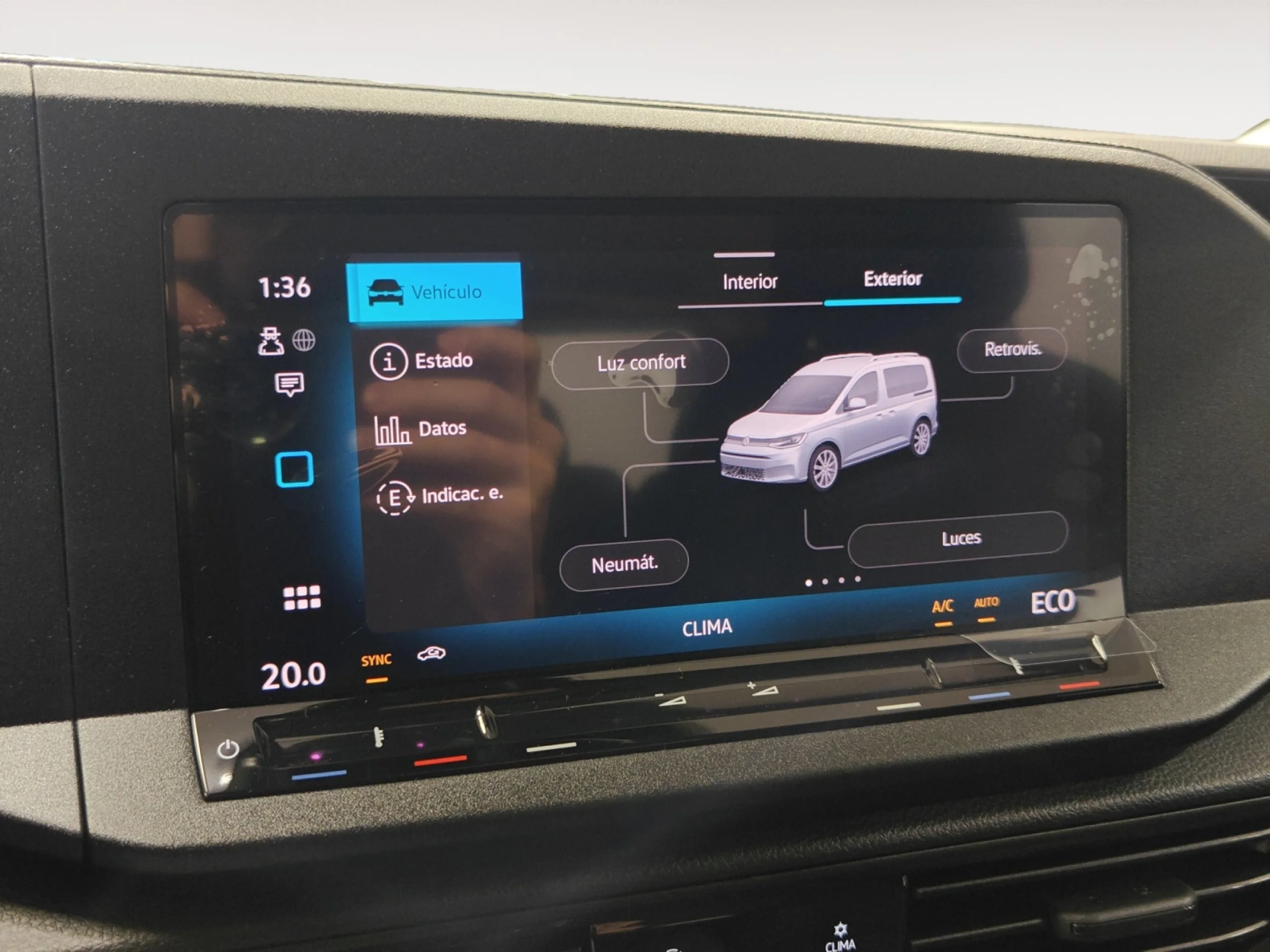 VOLKSWAGEN CADDY ORIGIN PHEV 1.5 TSI EHYBRID 85KW/110KW - Foto 14