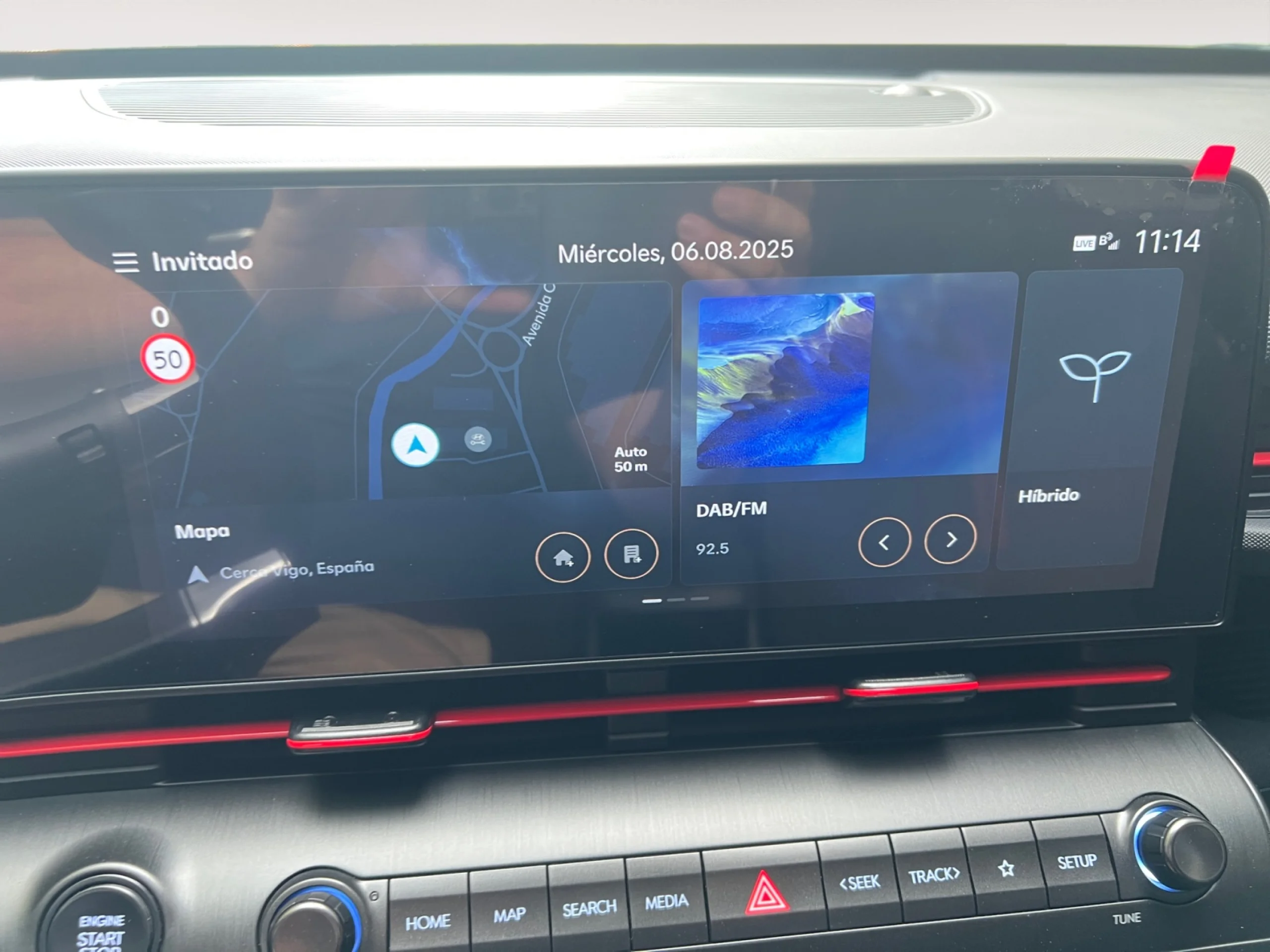 HYUNDAI KONA HEV 1.6GDI 129CV DT N LINE - Foto 9