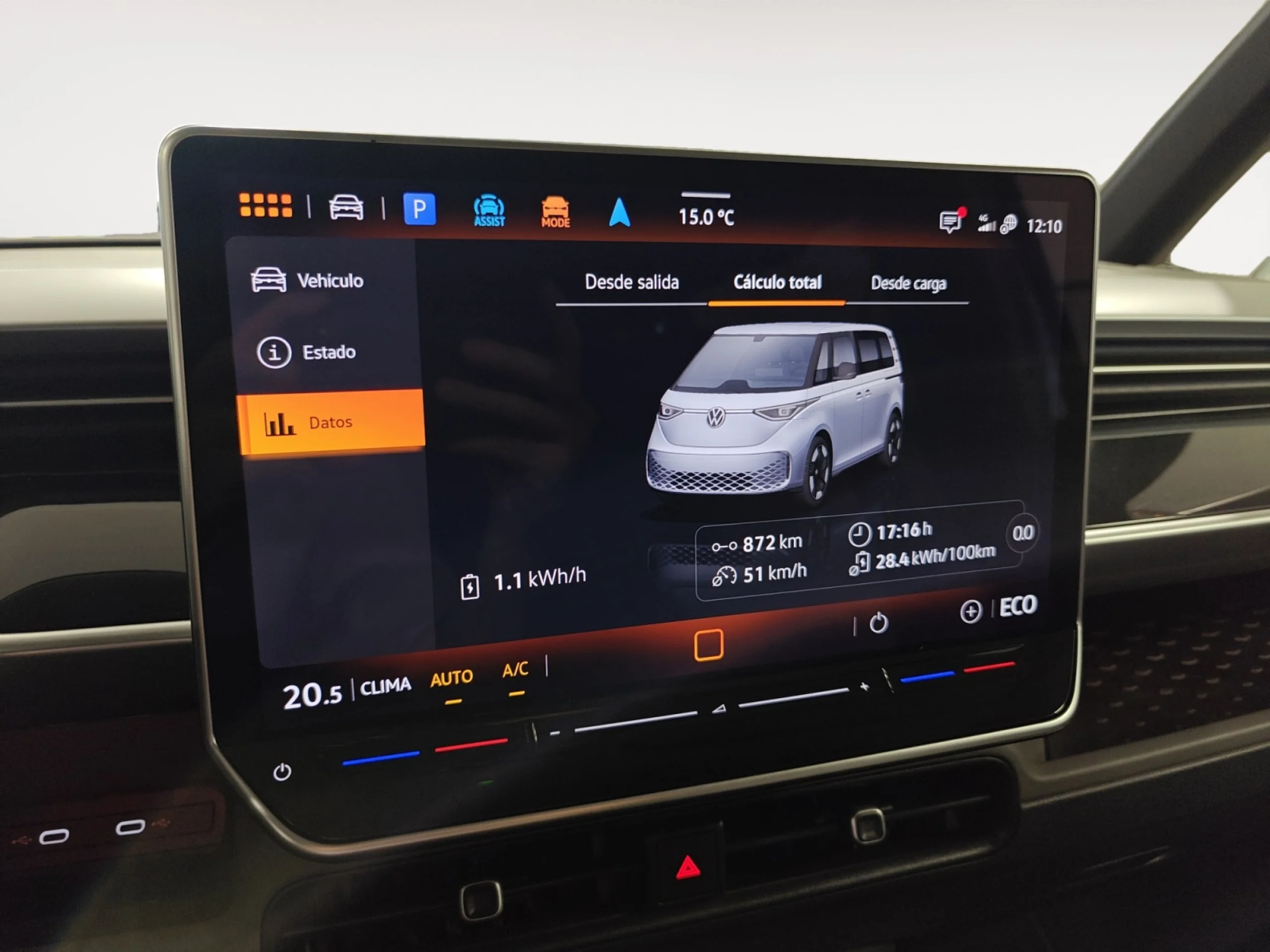 VOLKSWAGEN ID. BUZZ PRO 7 ASIENTOS 210KW (286CV) - Foto 14