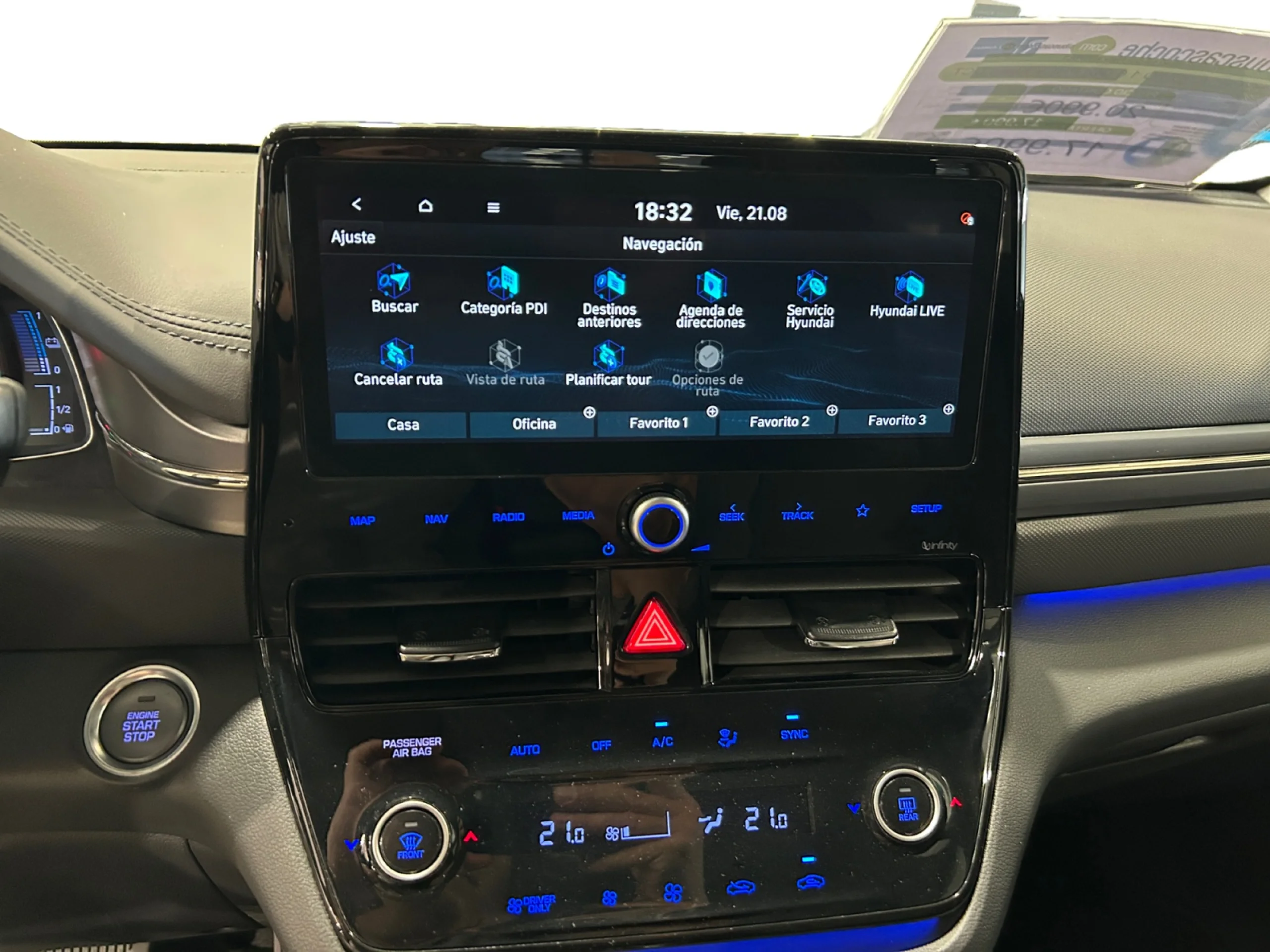 HYUNDAI IONIQ 1.6 GDI PHEV KLASS DCT - Foto 9