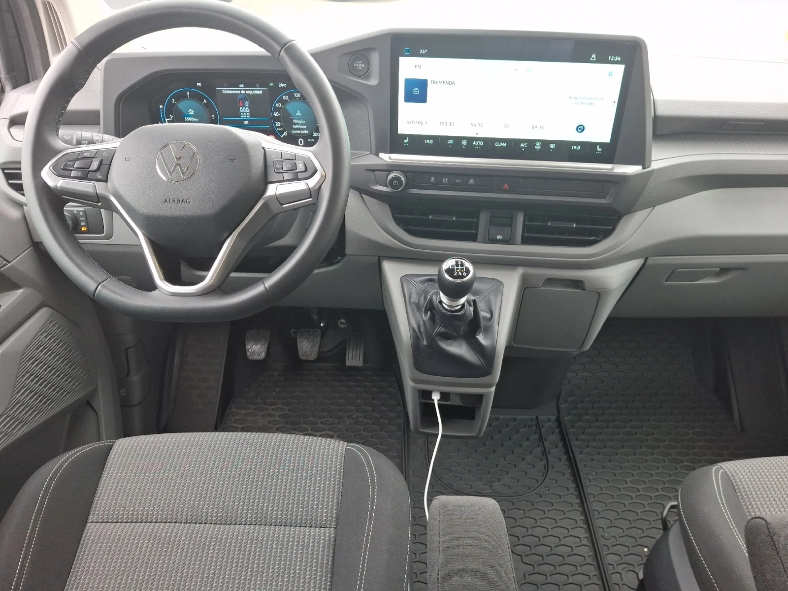 VW COMERCIALES CARAVELLE CARAVELLE   CARAVELLE  BATALLA CORTA  2.0 TDI 81 KW (110 CV) 6 VEL. - Foto 4