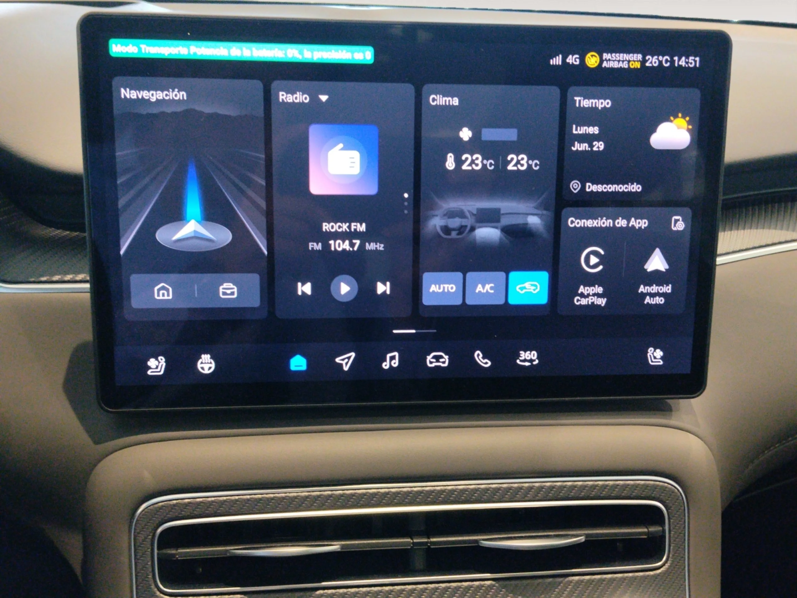 MG MGS6 MG S6 EDU 77KWH EDU 2WD LUX LHD O3 SUNROOF DARK GREY - Foto 10