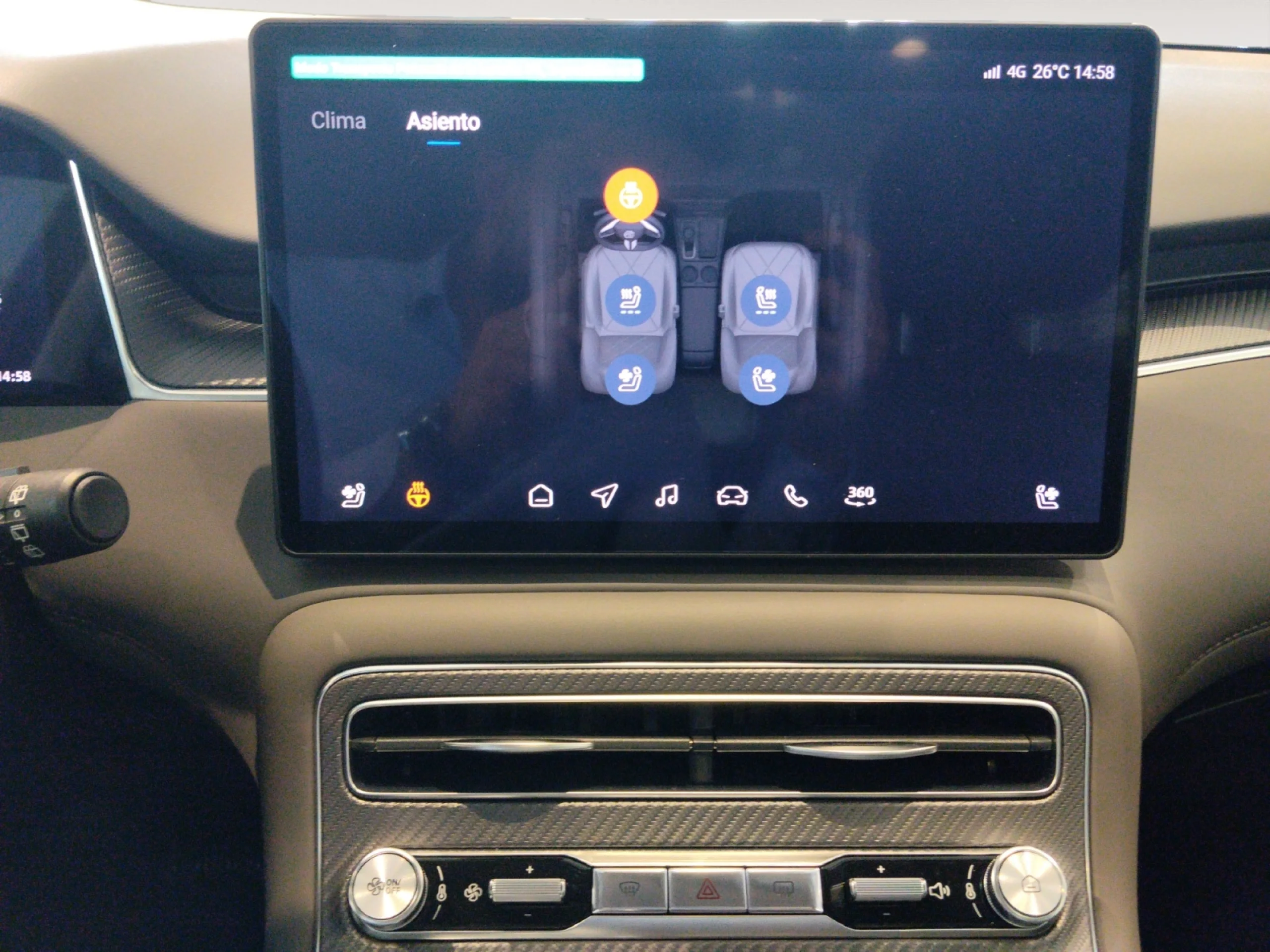 MG MGS6 MG S6 EDU 77KWH EDU 2WD LUX LHD O3 SUNROOF DARK GREY - Foto 12