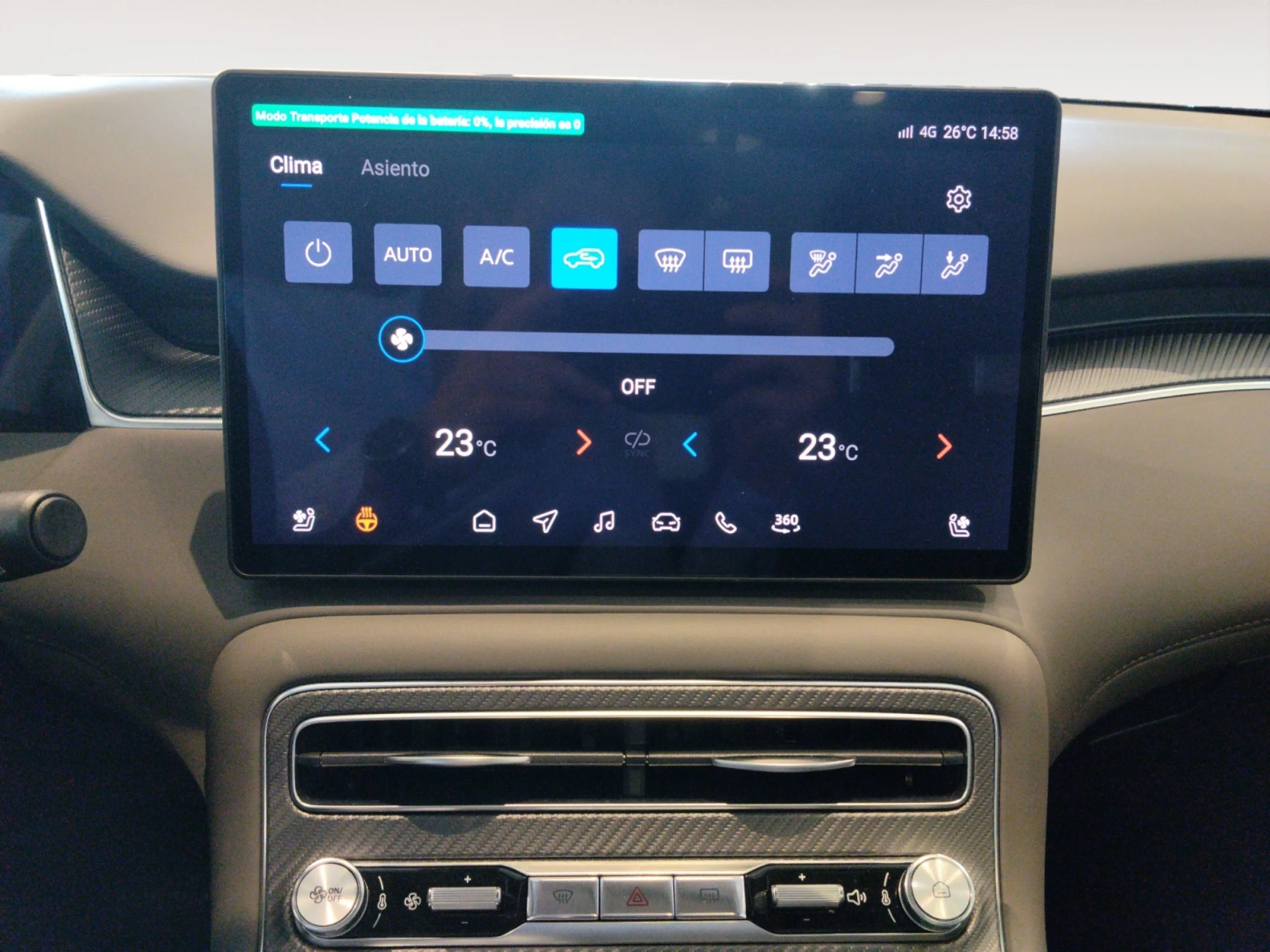 MG MGS6 MG S6 EDU 77KWH EDU 2WD LUX LHD O3 SUNROOF DARK GREY - Foto 14