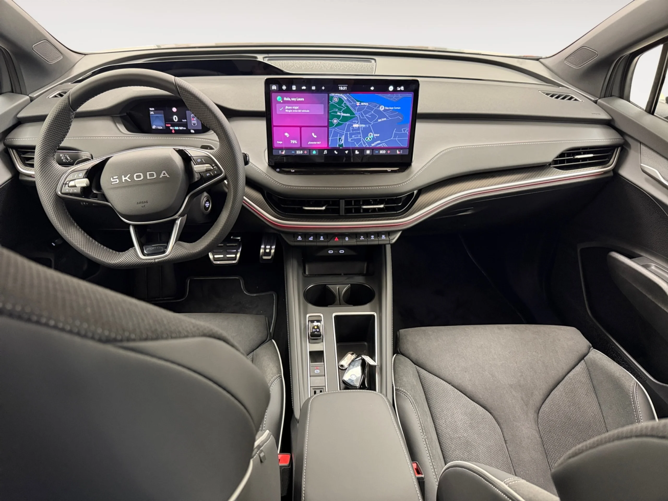 SKODA Enyaq coupe SPORTLINE 85 210 KW ( CV) 82 KWH (77 KWH - Foto 4