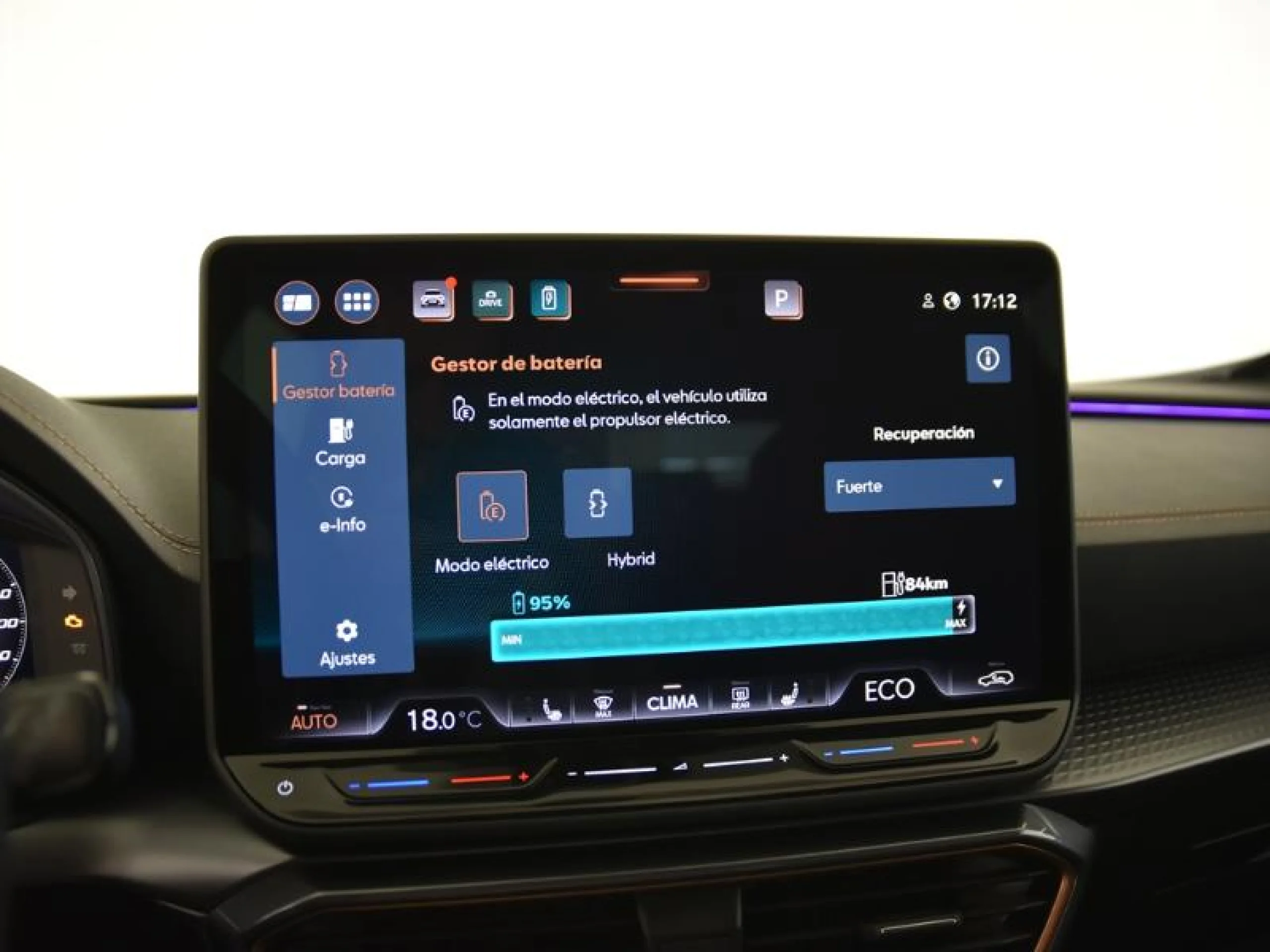 CUPRA FORMENTOR 1.5 TSI E HYBRID 200KW (272 CV) VZ DSG - Foto 17