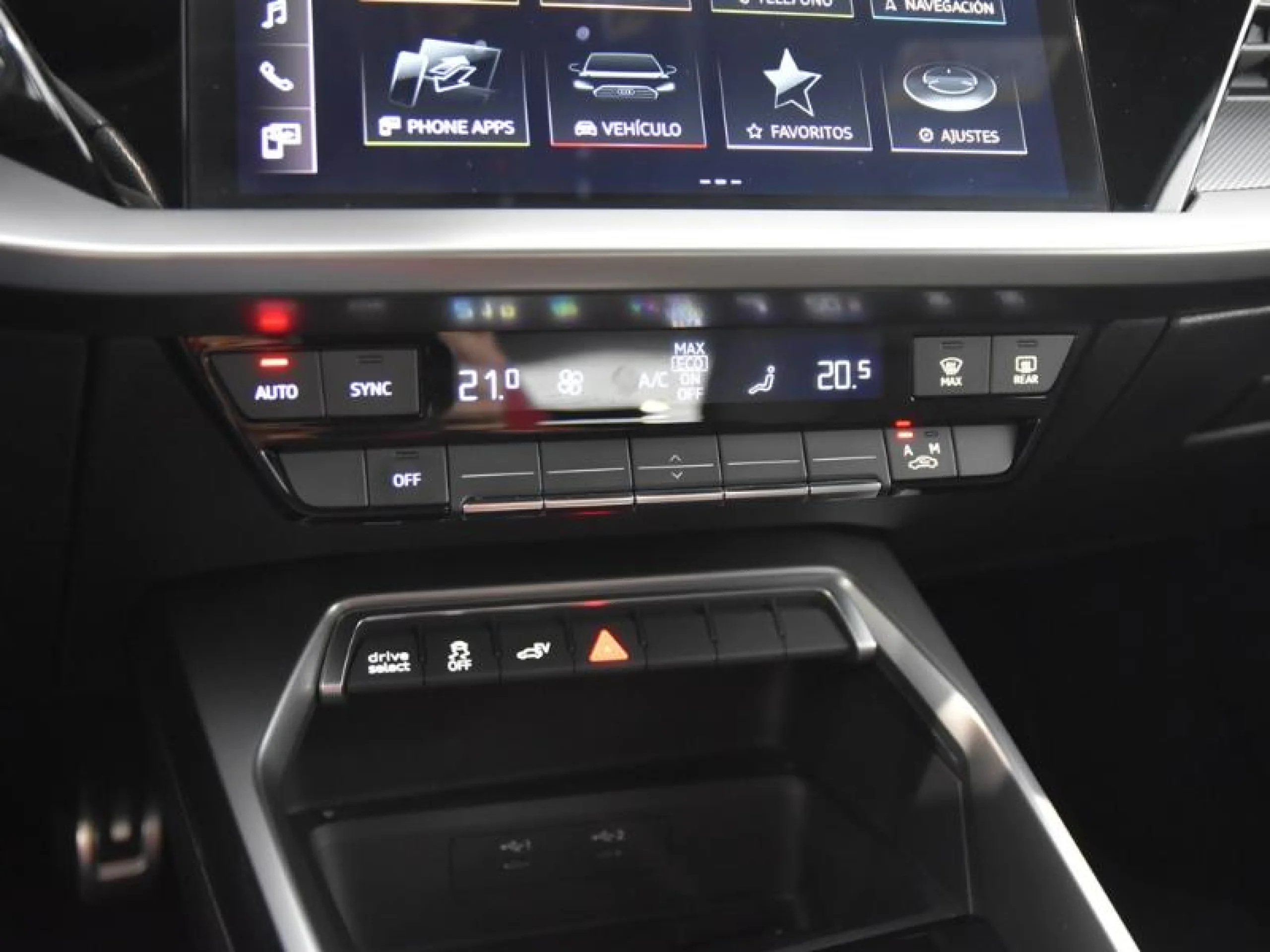 AUDI A3 SPORTBACK BLACK 45 TFSI E COMP S TRONIC - Foto 11