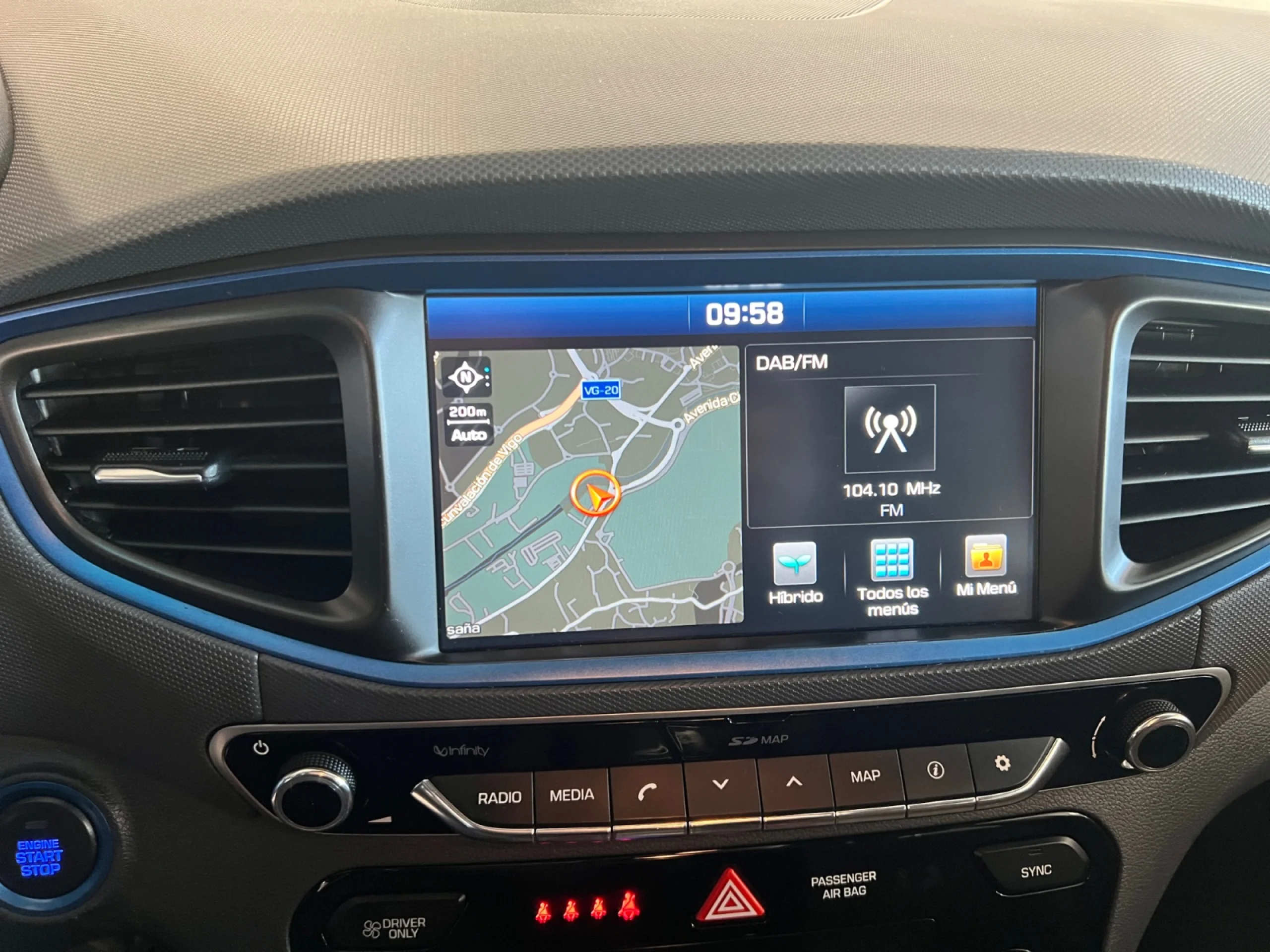 HYUNDAI IONIQ 1.6 GDI HEV TECNO DCT - Foto 8