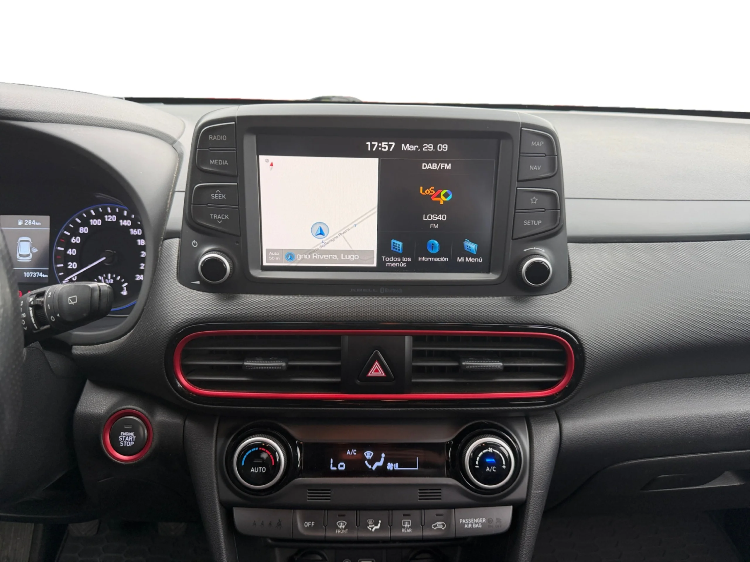 HYUNDAI KONA 1.6 CRDI 85KW (115CV) TECNO RED 2C 4X2 - Foto 9