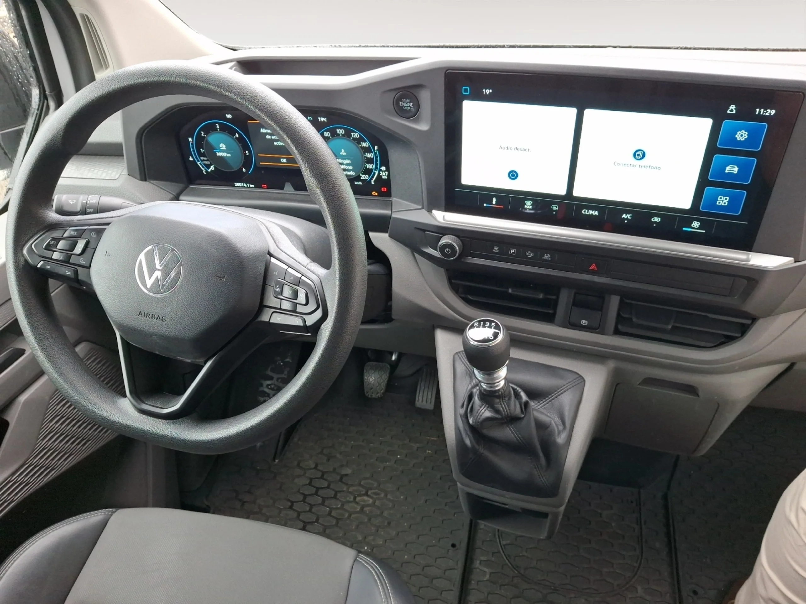 VW COMERCIALES Transporter TRANSPORTER BASIC  FURG N  BATALLA CORTA  2.0 TDI 81 KW (110 CV) 6 VEL. - Foto 4