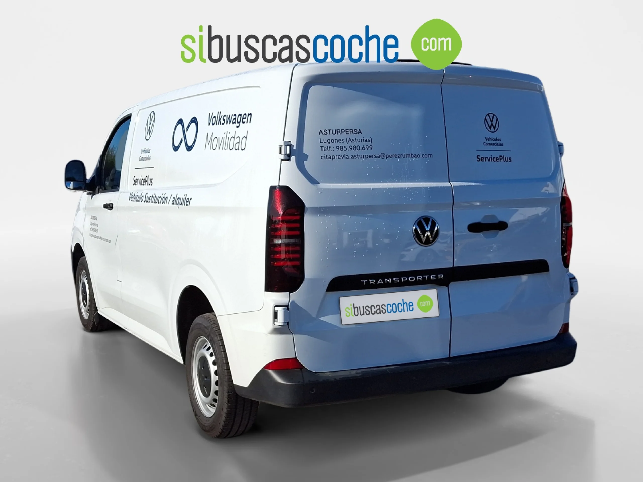 VW COMERCIALES Transporter TRANSPORTER   FURG N  BATALLA CORTA  2.0 TDI 81 KW (110 CV) 6 VEL. - Foto 2