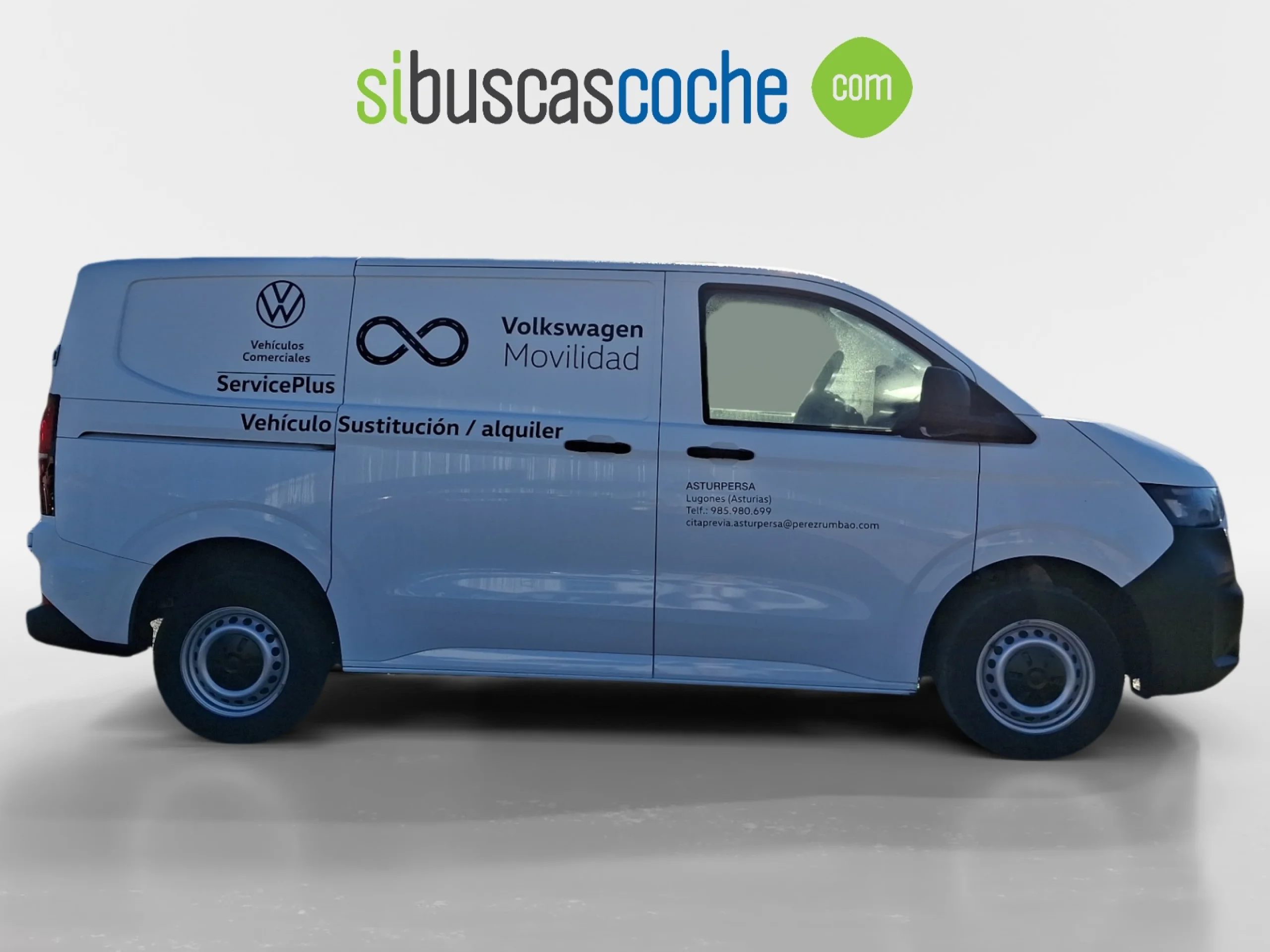 VW COMERCIALES Transporter TRANSPORTER   FURG N  BATALLA CORTA  2.0 TDI 81 KW (110 CV) 6 VEL. - Foto 3