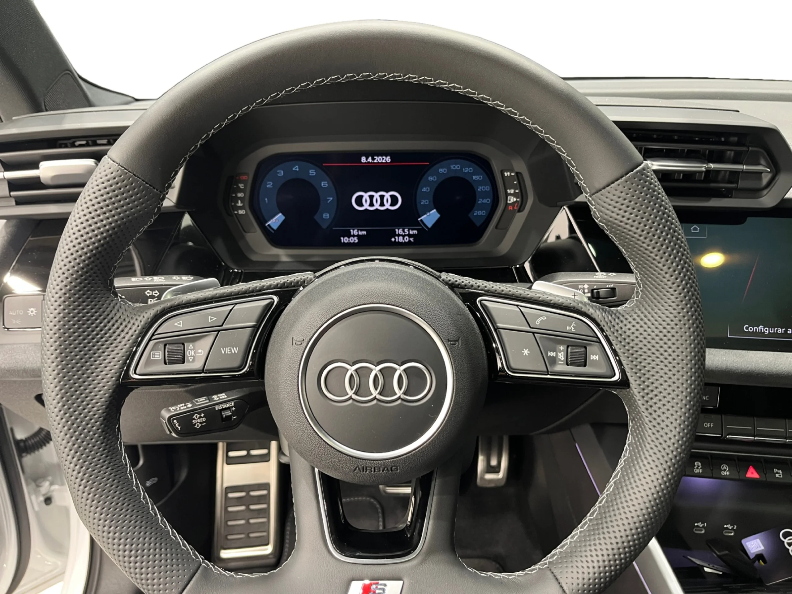 AUDI A3 SEDAN BLACK LINE TFSI 110KW S TRONIC - Foto 9