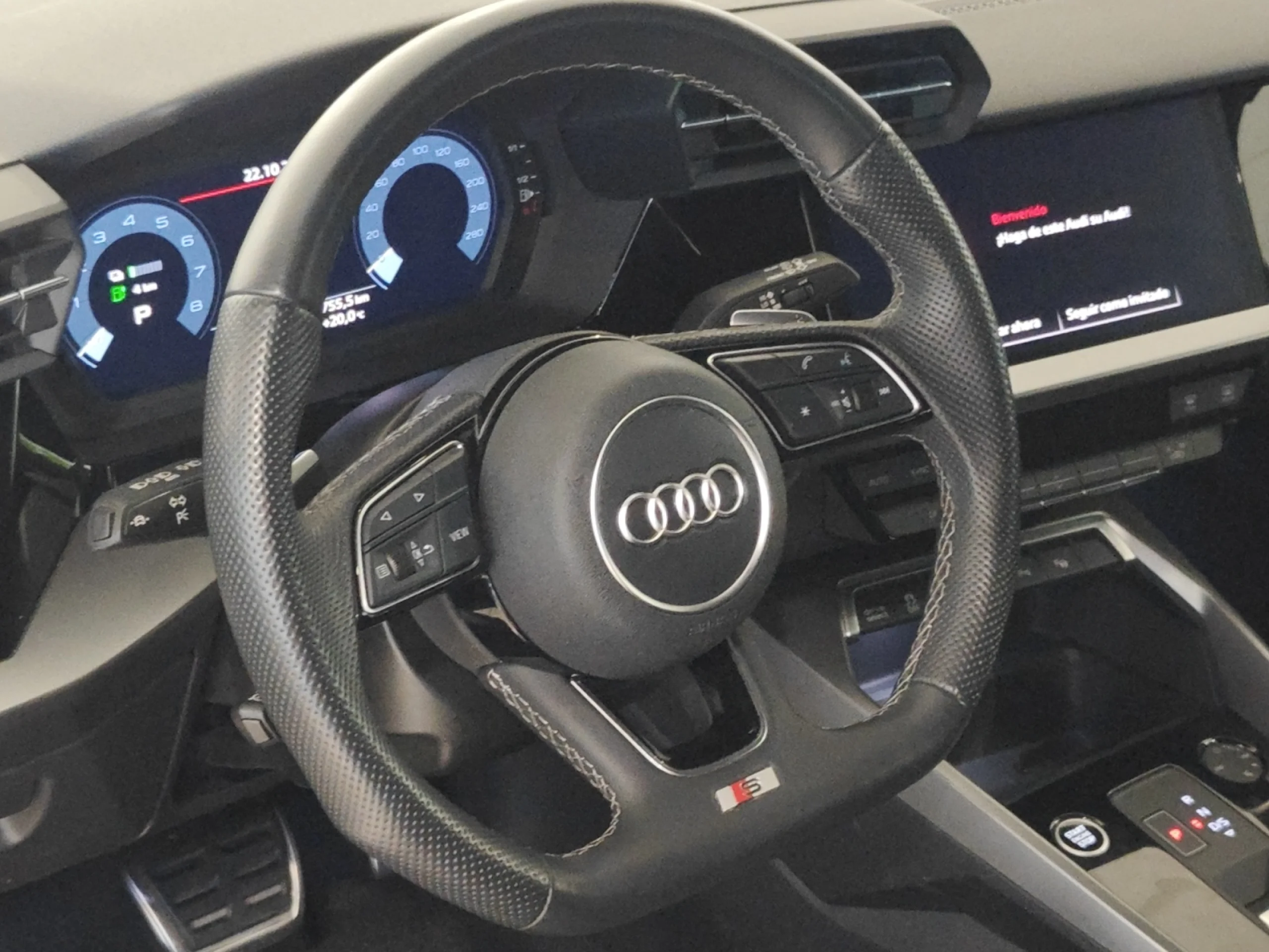 AUDI A3 SPORTBACK BLACK 45 TFSI E COMP S TRONIC - Foto 12