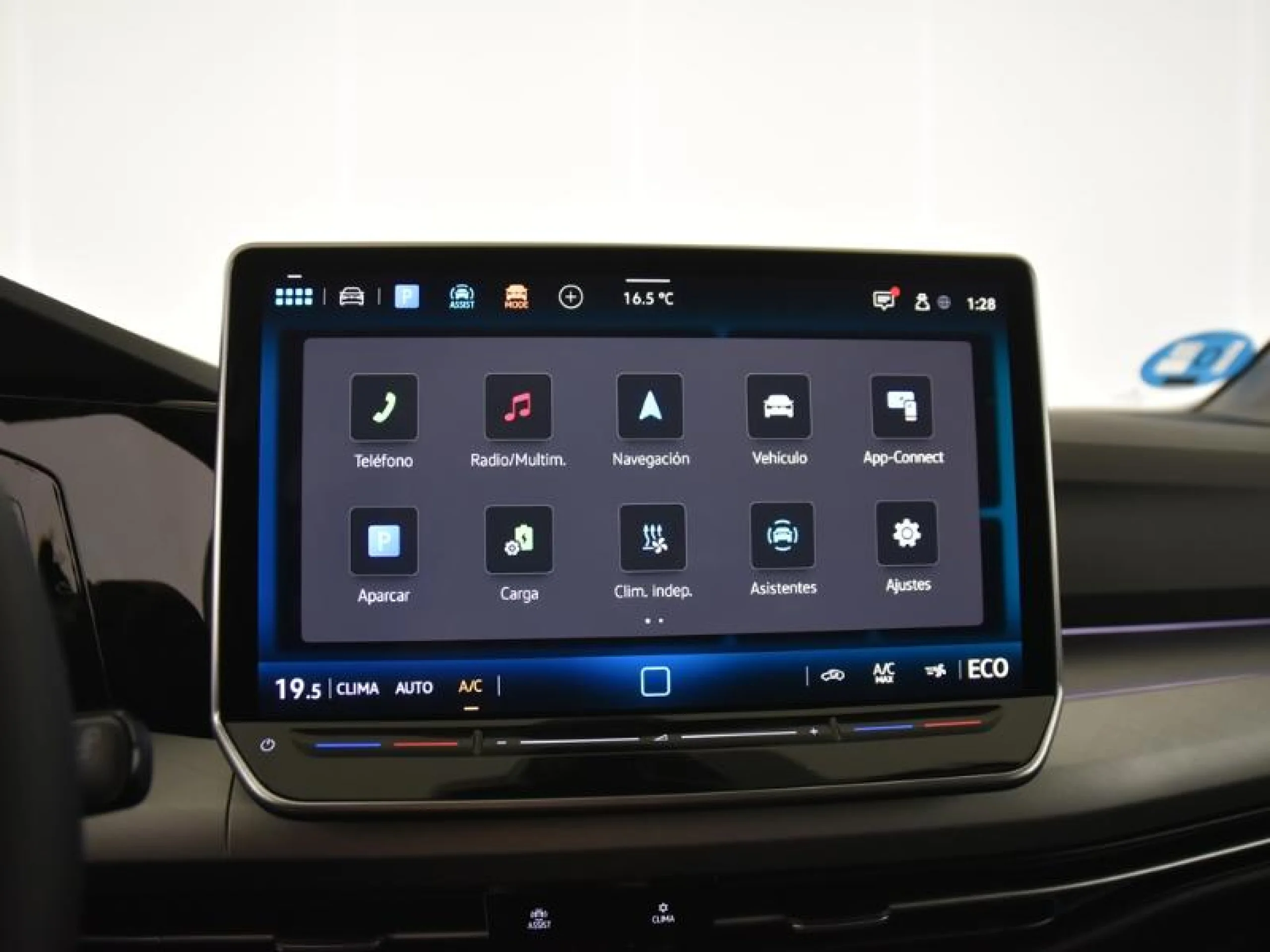 VOLKSWAGEN GOLF GOLF MATCH 1.5 TSI EHYBRID 110 KW (150 CV) / 85 KW (115 CV)  AUTOMÁTICO DSG 6 VEL. - Foto 13