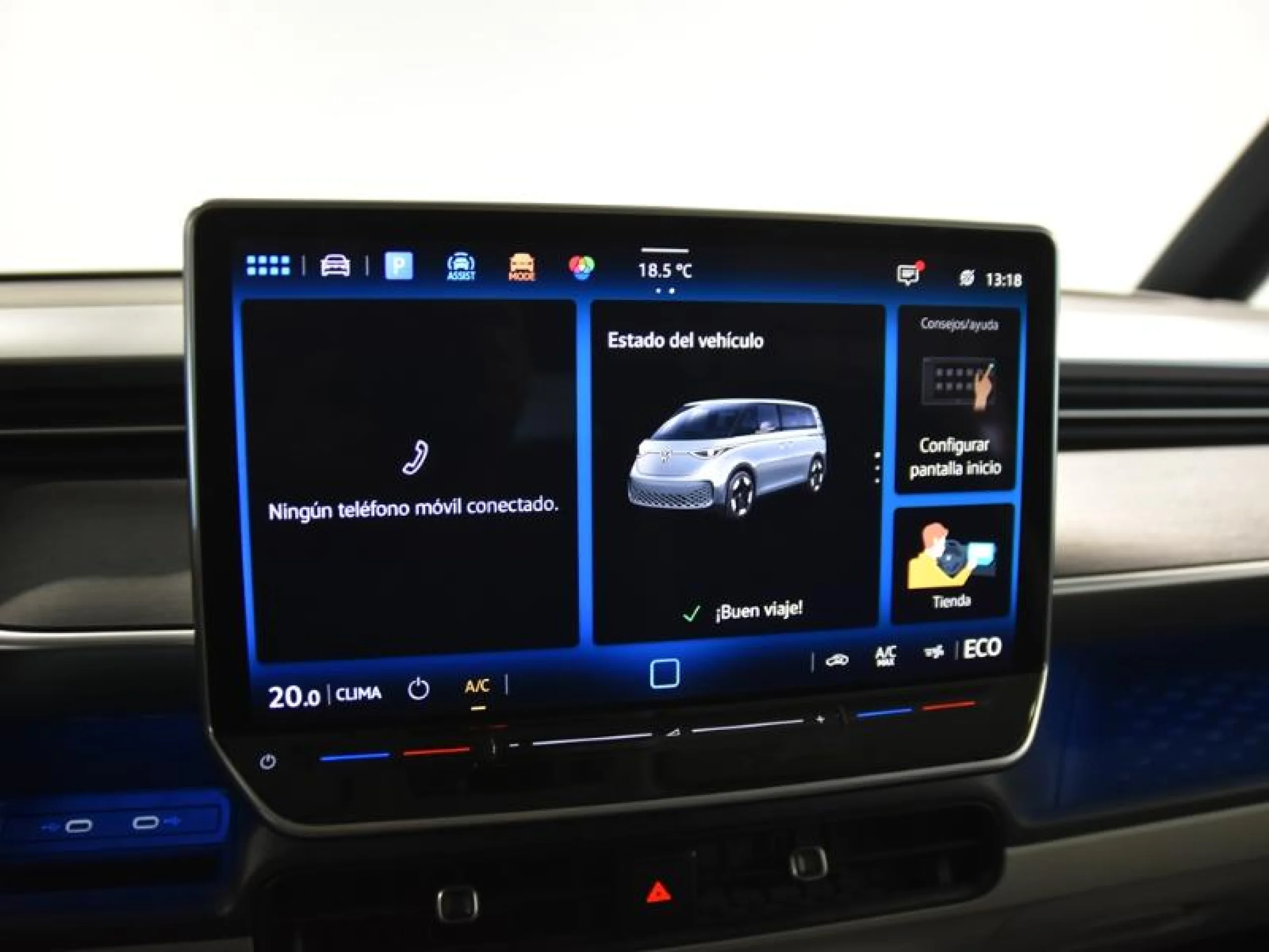 VW COMERCIALES ID. BUZZ ID. BUZZ  PRO 7 ASIENTOS BATALLA LARGA  210 KW (286 CV) 86 KWH AUT 1 VEL. - Foto 13