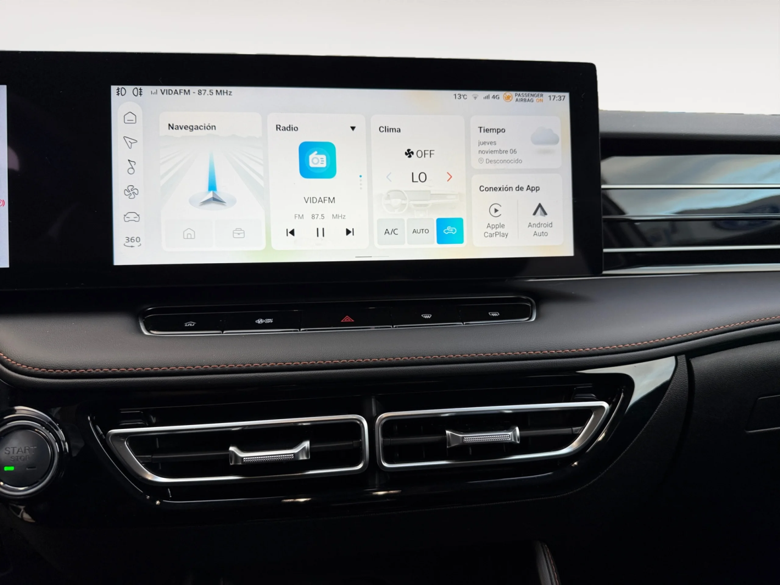 MG HS MG HS HEV 1.5T HEV 2KWH AT 2WD LUX LHD HEATING PACK DARK L WHITE WSD - Foto 10