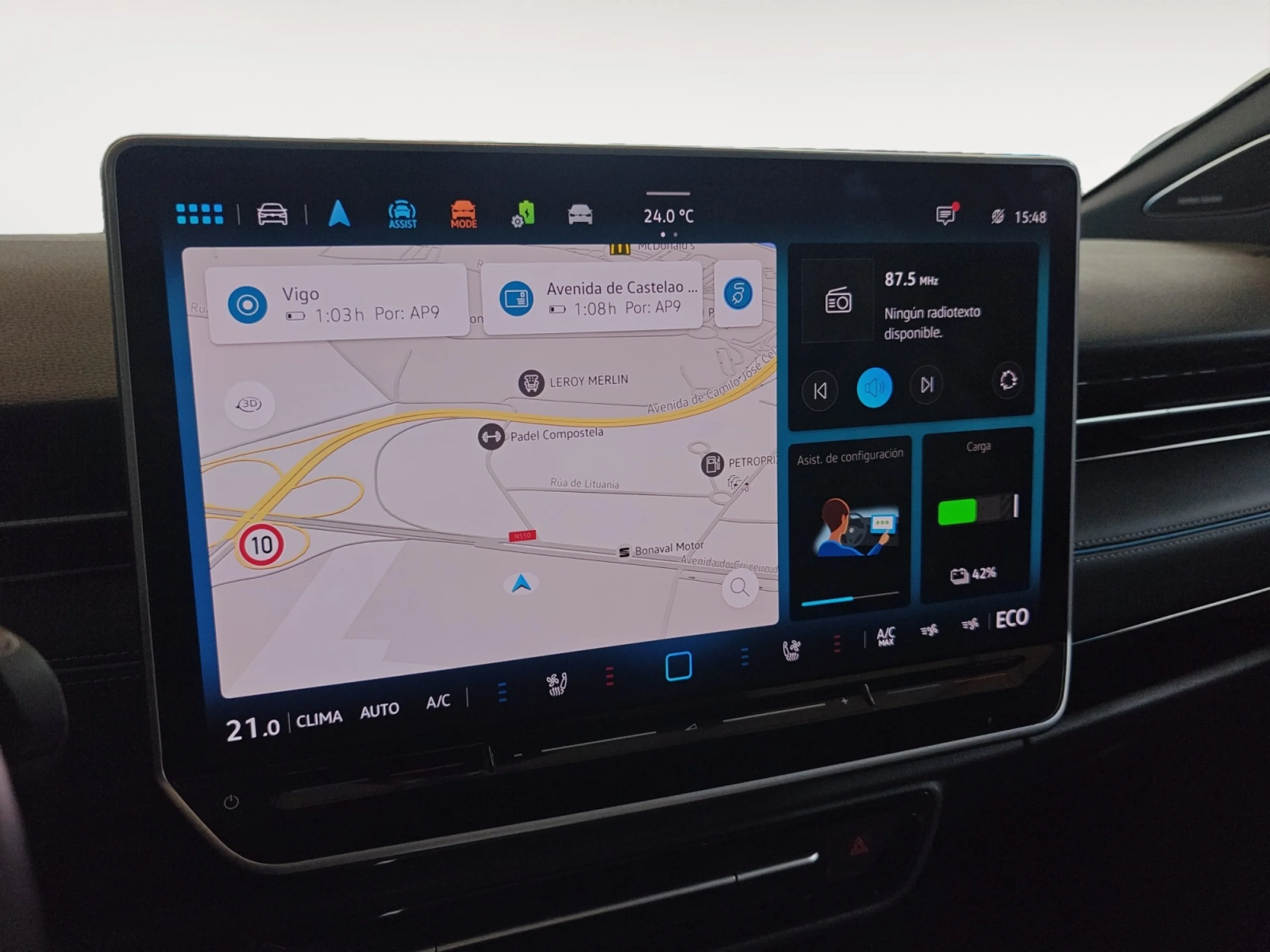 VOLKSWAGEN Id.7 PRO 210KW (286CV) 77KWH AUTOMÁTICO - Foto 14