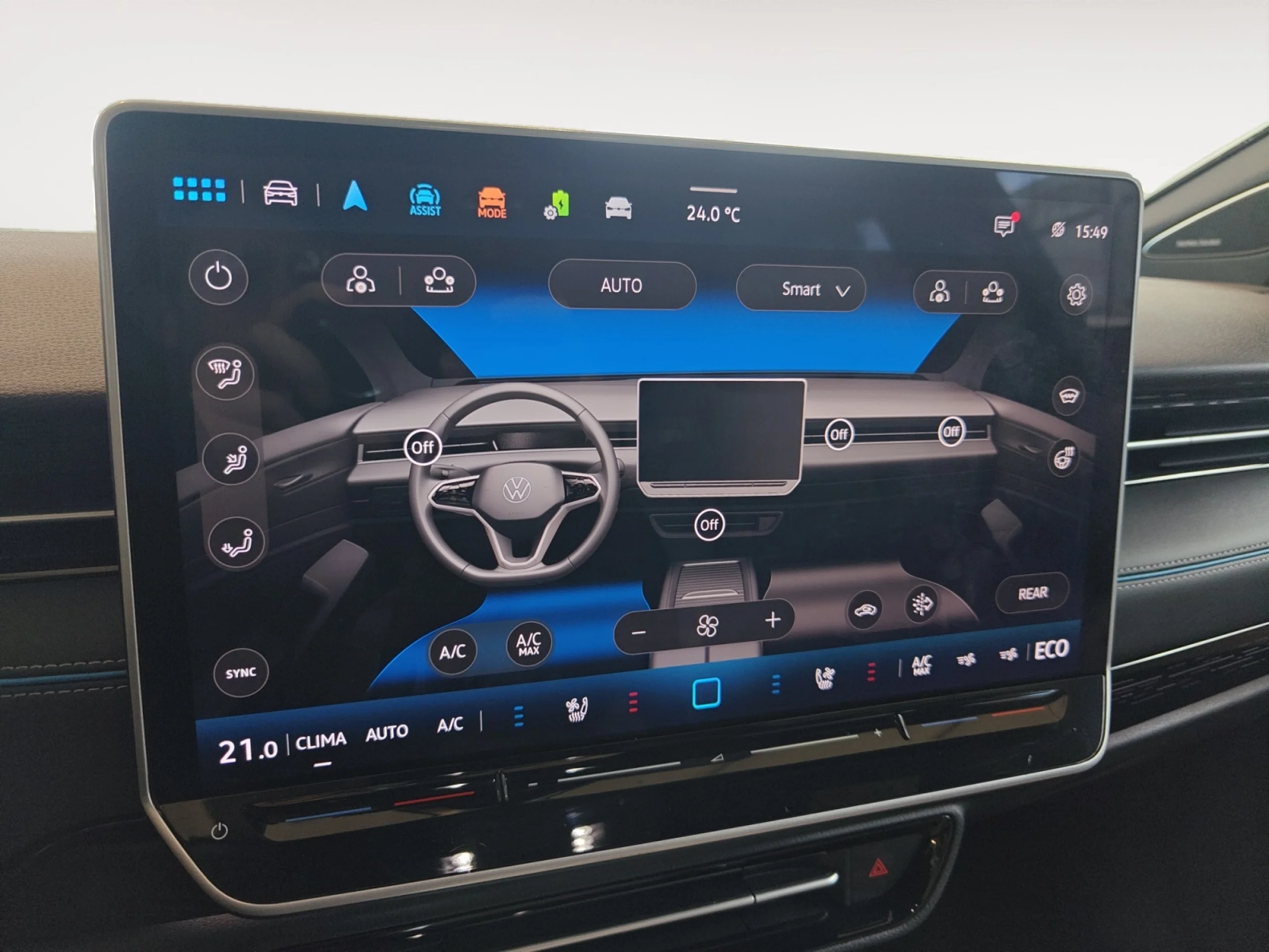 VOLKSWAGEN Id.7 PRO 210KW (286CV) 77KWH AUTOMÁTICO - Foto 20