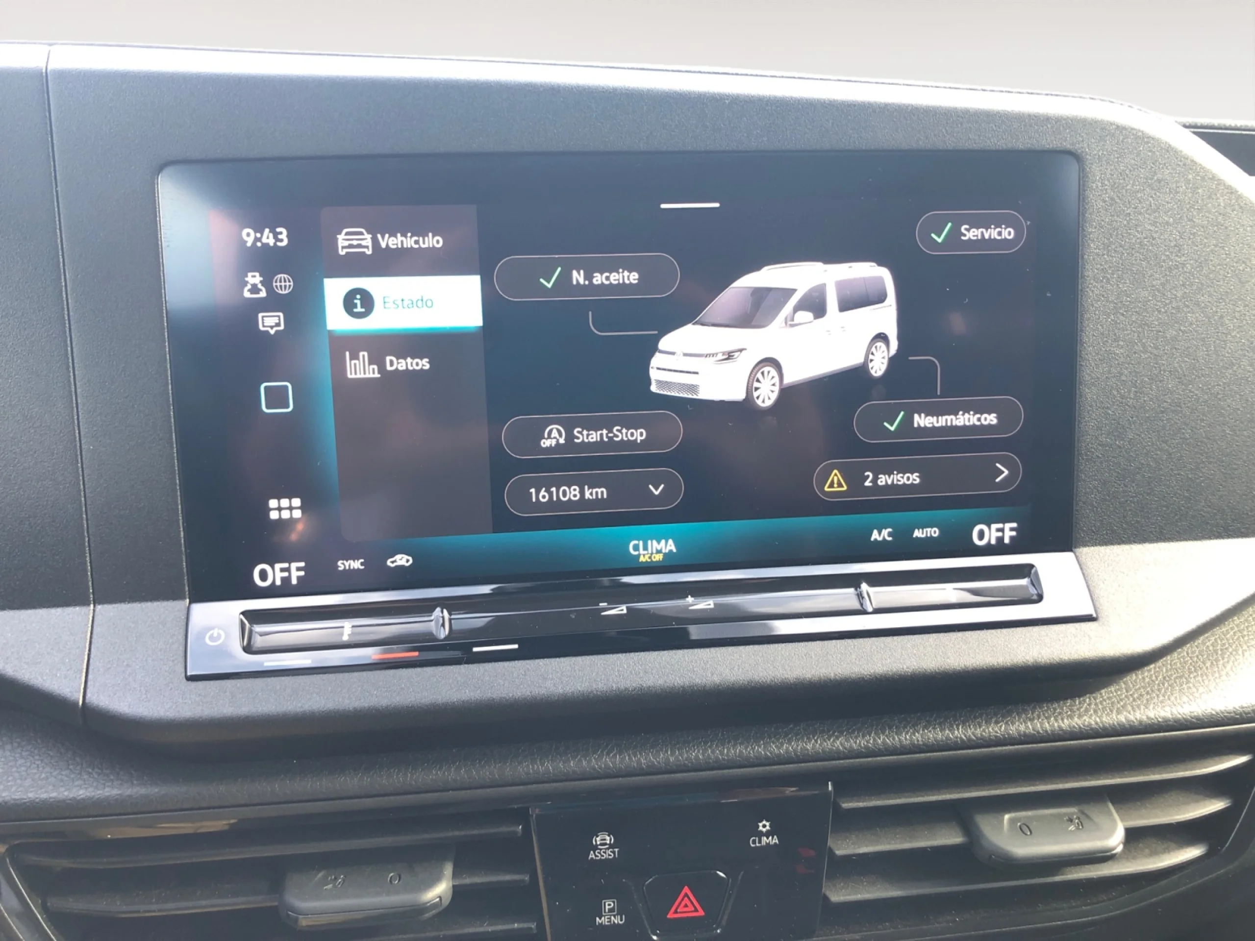 VOLKSWAGEN CADDY CADDY MAXI OUTDOOR 7 ASIENTOS 1.5 TSI 85 KW (116 CV) DSG 7 VEL. 2.350 - Foto 14