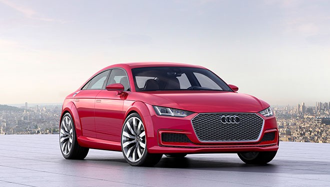 Audi TT Sportback concept. Enfúndate en un traje deportivo Audi TT Sportback concept. Enfúndate en un traje deportivo