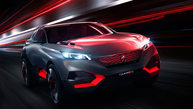 Concept Peugeot Quartz: vive sensaciones excepcionales