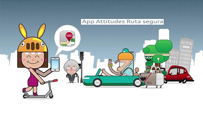 Audi lanza la App Attitudes Ruta Segura