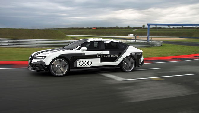 Audi RS 7 piloted driving concept, un bólido sin piloto