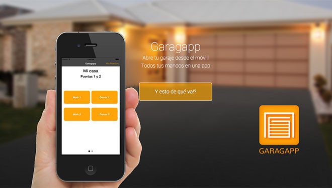Garagapp la aplicación gallega para abrir y cerrar garajes