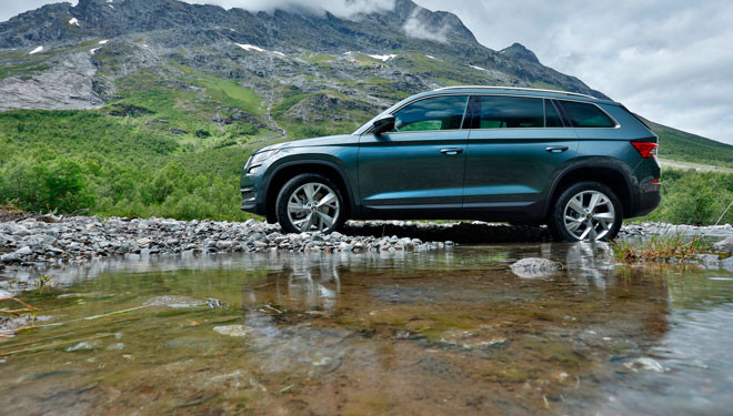 Škoda se une a la pasión SUV con el Kodiaq Škoda se une a la pasión SUV con el Kodiaq