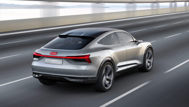 Audi e-tron Sportback concept, el rey de los eléctricos