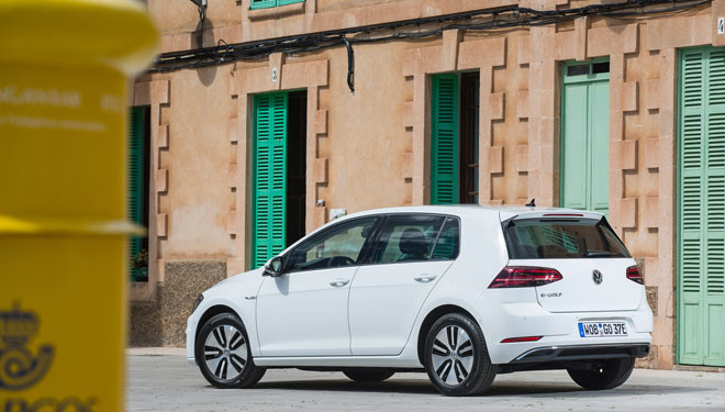 El Volkswagen e-Golf llegó a Madrid