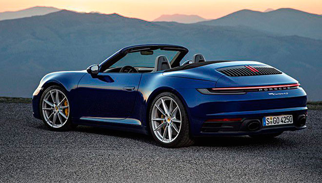 Porsche 911 Cabriolet 2019, al descubierto