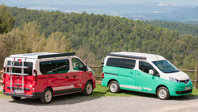 Nissan amplía su gama de furgonetas Camper